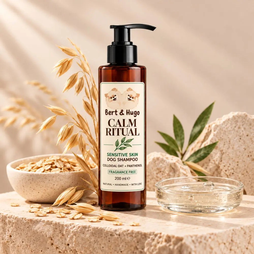 Calm Ritual sensitive skin dog shampoo with colloidal oatmeal [EN]