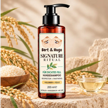 Signature Ritual Hundeshampoo für Doppelfell mit Reisproteinen [DE]