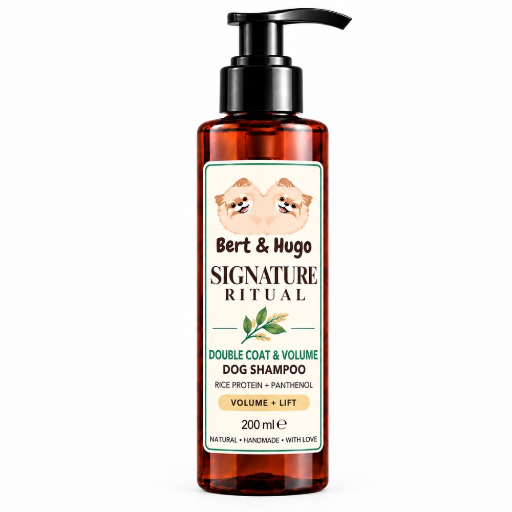 Signature Ritual dog shampoo for double coats and volume [EN]