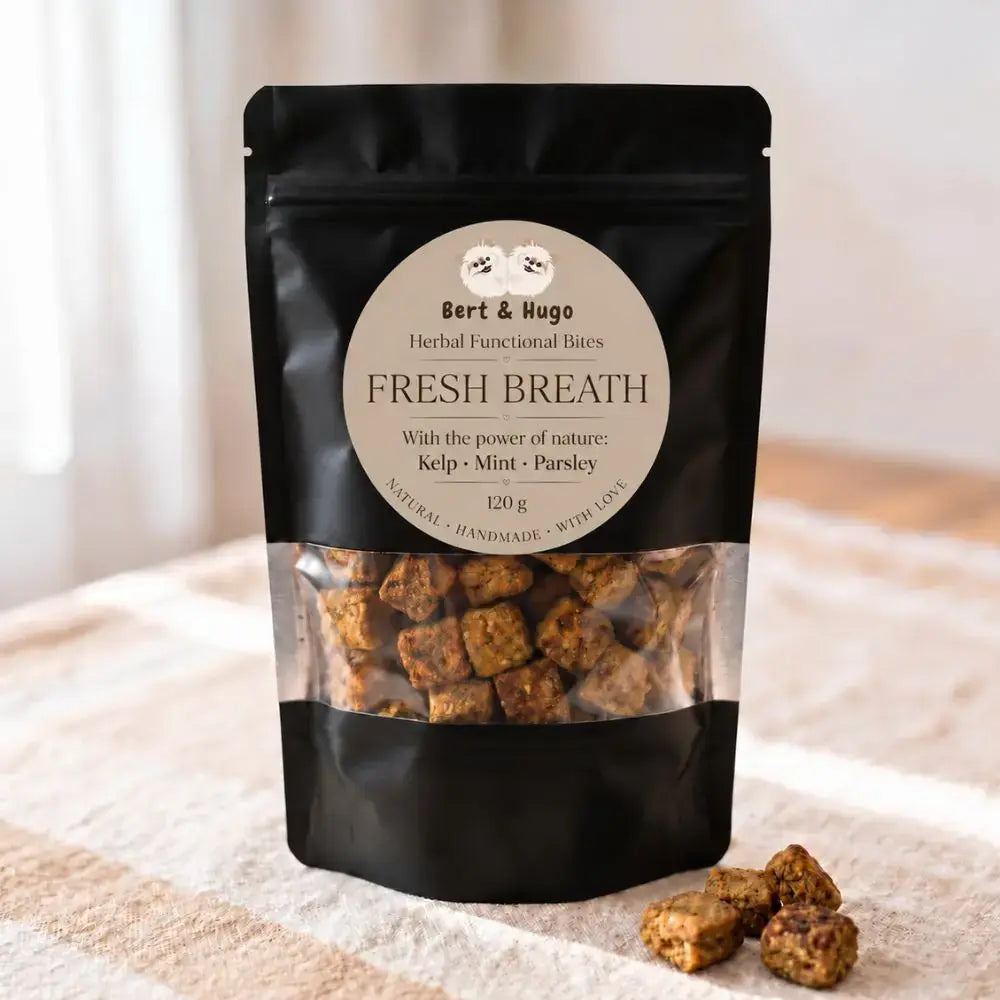 Fresh Breath herbal bites 120 g pouch [EN]