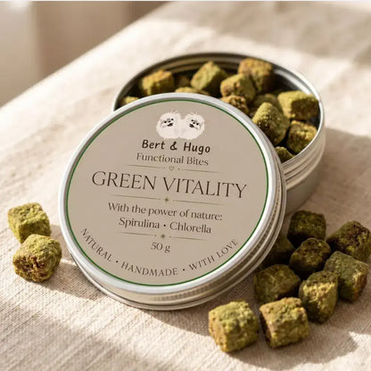 Green Vitality functional bites 50 g tin [EN]