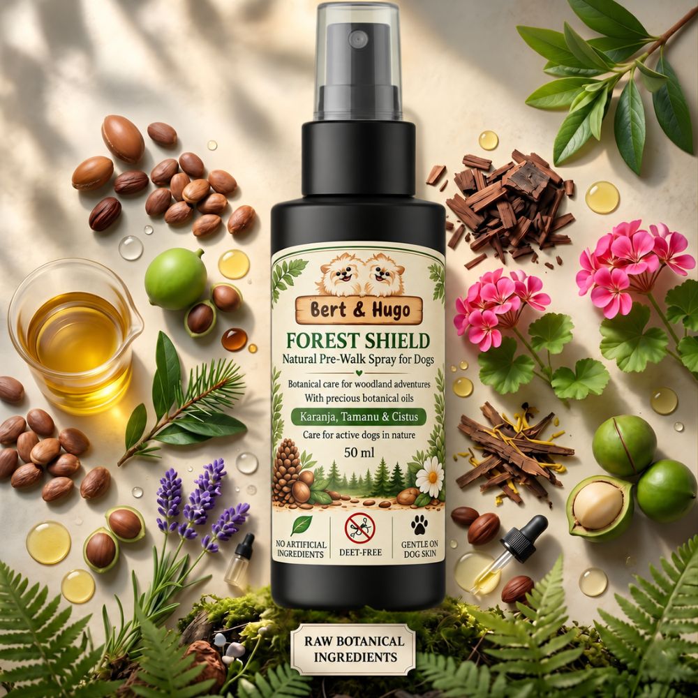Bert &amp; Hugo Forest Shield 50 ml ingredients [EN]
